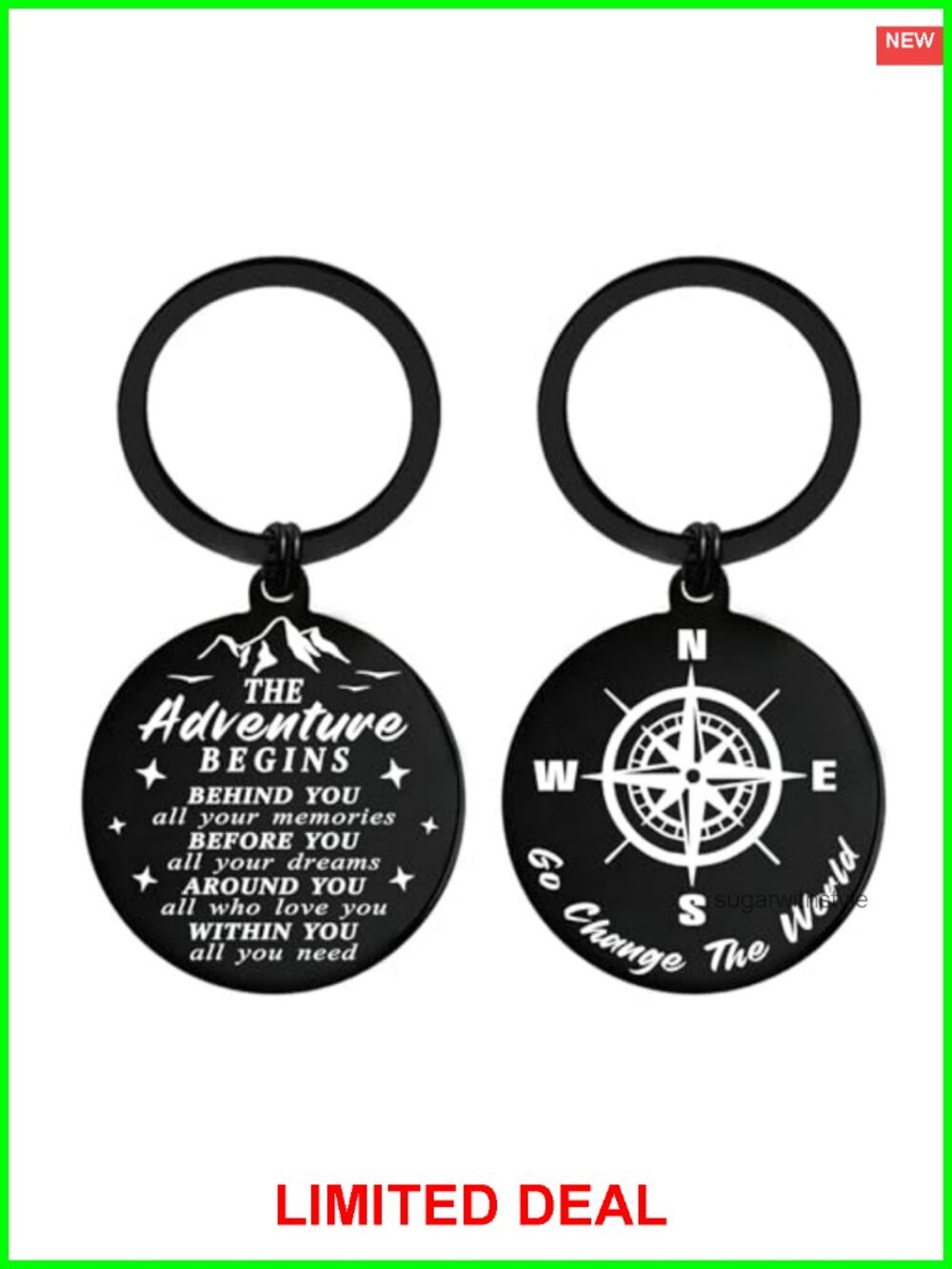 Stainless Steel Graduation Keychain 2025 College Grad Gift